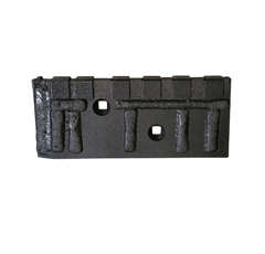 Câle de contre-sep Gauche carbure équerres et rechargement pour charrue GRÉGOIRE BESSON 177349 adaptable