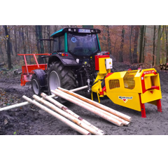 Appointeuse de pieux biface - RABAUD