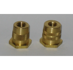 Poladapter für 3/8" Gewindebolzen auf A-Pol, 2150