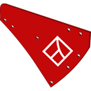 Versoir droit pour charrue VOGEL & NOOT PR1.001.01 adaptable - Blacksteel©