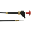 Tirette d'arrêt moteur pour tracteur FIAT 5113249 adaptable