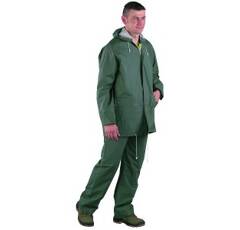 Ensemble de pluie pvc vert taille xl