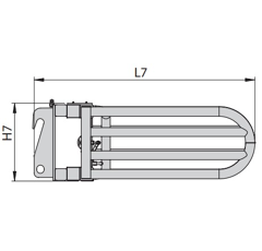 Pince à balles carrées Ø 2100 mm - CAM adaptable