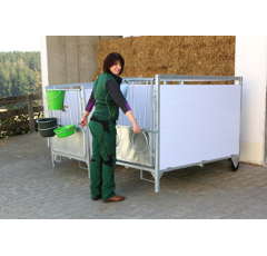 Niche à veau petit 130 x 85 x 131 cm