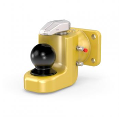 Flanschkugeleinsatz Kugel 80 140 x 80 E= 21  Schwarz