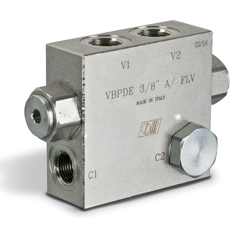 Sperrblock, doppelwirkend,3x 3/8" IG  VBPDE38AFLV