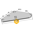 Renfort pour mélangeuse STRAUTMANN 60903205 adaptable - Blacksteel©