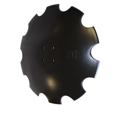 Disque crénelé ∅560x6 pour déchaumeur FARMET 3006559 adaptable - Blacksteel©