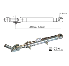 Stabilisateur pour tracteur NEW HOLLAND 5189644 adaptable