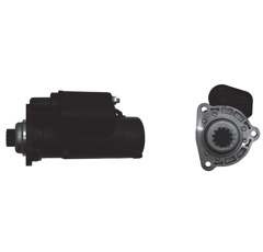 Anlasser IS 1251 / 24V 6,50KW Z12 Mahle-Iskra-Letrika 12 Zähne
