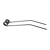 Diente de henificación para andanador DEUTZ-FAHR 16606394 adaptable - BlackSteel©