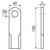 Fléau 150 x 40 x 6 mm pour broyeur FRANQUET adaptable