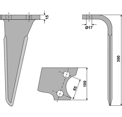 Kreiseleggenzinken - rechts RHPRG04R RH  Frandent