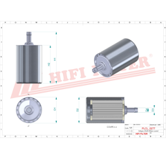 Filtre d'aération adaptable HIFI FILTER FSD100