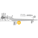 Silozinken für Lader VICON 90083582/01 Nachbau