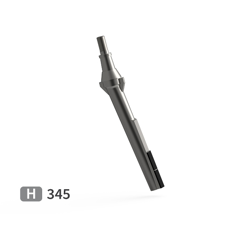 Dent de herse rotative Droite 2 plaquettes carbure, vissée LELY 116000114 adaptable