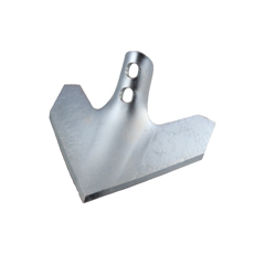 Soc triangulaire 200 mm pour cultivateur HATZENBICHLER adaptable