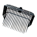 Kastengabel Kunststoff für Pferdedunggabel