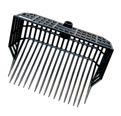 Kastengabel Kunststoff für Pferdedunggabel