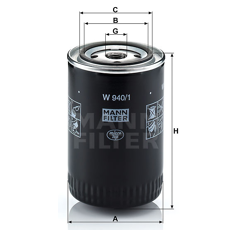 MANN  Ölfilter W9401