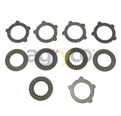 Kit disquesfriction et intermédiaire pour téléscopique MANITOU 703073 adaptable