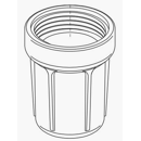 Bol noir  pour filtre 324 - 1/2" femelle ARAG