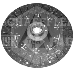 Disque d'embrayage pour tracteur FORD E3NN7550CA adaptable