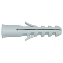 Pack de 50 chevilles avec collerette 10 x 50 mm