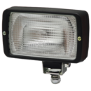Phare de travail Rectangulaire Halogène 12-24V 55/70W  pour FENDT X830160101000 adaptable