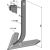 Brazo con cuchilla de binadora 280 x 10 mm para escardador STEKETEE 405628 adaptable - BlackSteel©