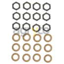 Kit plates pour téléscopique JCB 332/M4099 adaptable