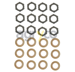 Kit plates pour téléscopique JCB 332/M4099 adaptable