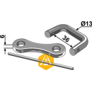 Raccord Ø 13 mm pour chaîne à épandeur adaptable