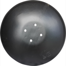 Disque lisse ∅410x5 pour déchaumeur 4 trous adaptable - Blacksteel©