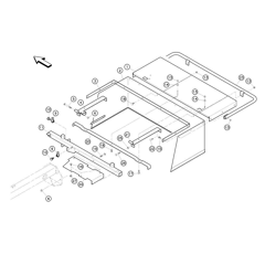 Bolzen für Mähwerk KUHN 50007300 original