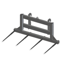 Pic bottes frontal Ø 45 mm pour type d'attelage NEW HOLLAND adaptable