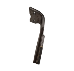 Dent de herse rotative Droite 2 plaquettes carbure AGRAM 47 adaptable