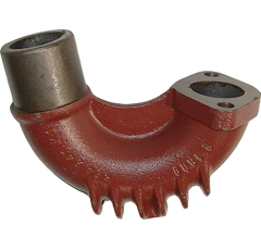 Coude d'échappement pour tracteur MASSEY FERGUSON 824245M1 adaptable
