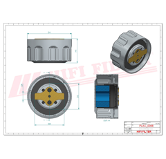 Filtre d'aération adaptable HIFI FILTER TCO508