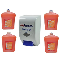 Savon pour les mains orange 4 L - SWARFEGA (Vendu par 4)