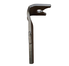 Dent de herse rotative Gauche plaquettes carbure, fixation rapide BREVIGLIERI E0100130 adaptable