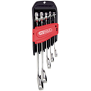 Jeu de 5 clé mixte à cliquets 8-10-13-17-19