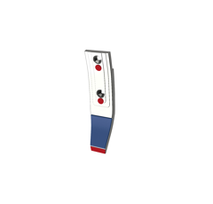 Soc de cultivateur avec plaquettes carbure et rechargement MASCHIO GASPARDO R180020177 adaptable - BlackSteel©