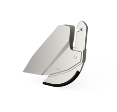 Sabot de semoir avec plaquettes carbure et tôle RIBOULEAU 7065F adaptable