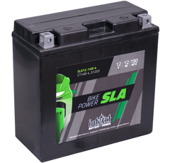 Motorradbatterie 12 V 12 AH Starterbatterie SLA1214B4