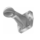 Kugelzugöse Kugel 80,Flanschmaß 110x100 mm, Schwarz Rockinger 