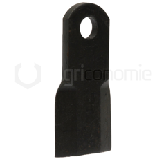 Couteau droit pour broyeur 115x40mm AGRICOM adaptable 