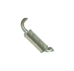 Silencieux d'échappement 337 mm pour tracteur CLAAS/RENAULT 0854540600 adaptable