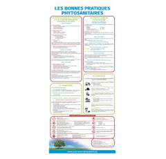 Signalétique de sécurité " Les bonnes pratiques phytosanitaires " Panneau PVC