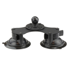 Double ventouse avec boule Ø 2,54 cm | RAM